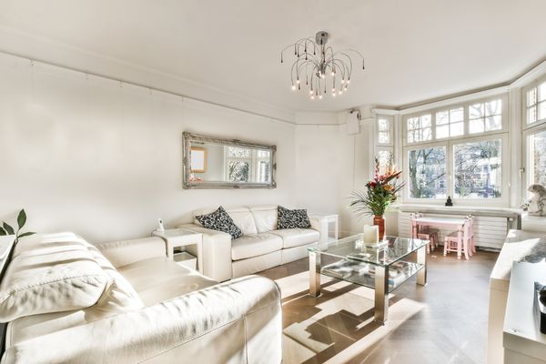 Elegant White Living Room
